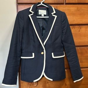 Banana Republic Navy Preppy Blazer sz 0